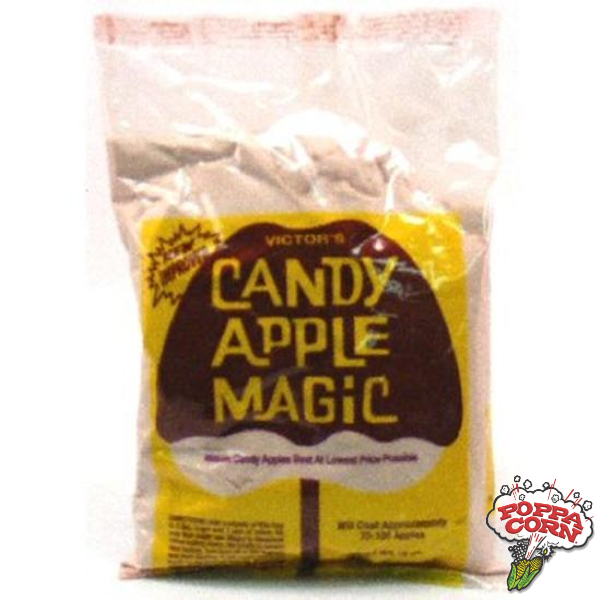 CND001 - Red Cherry Candy Apple Magic - 18 x 15 oz Bags/Case - Poppa Corn Corp