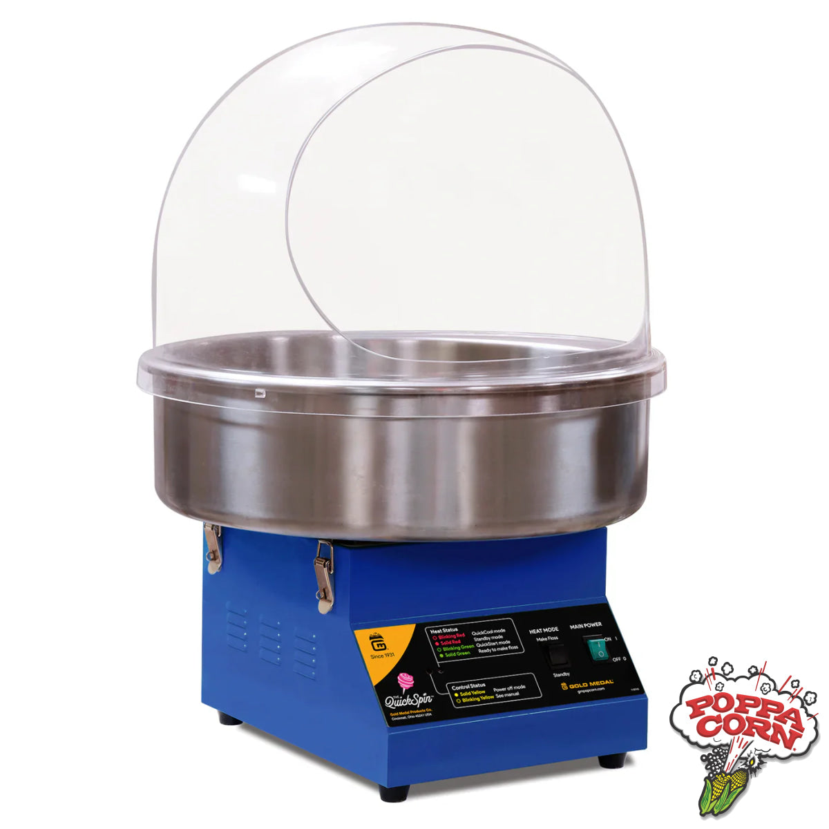 NEW**The QuickSpin™ Single Serve Cotton Candy Machine GM3001-00