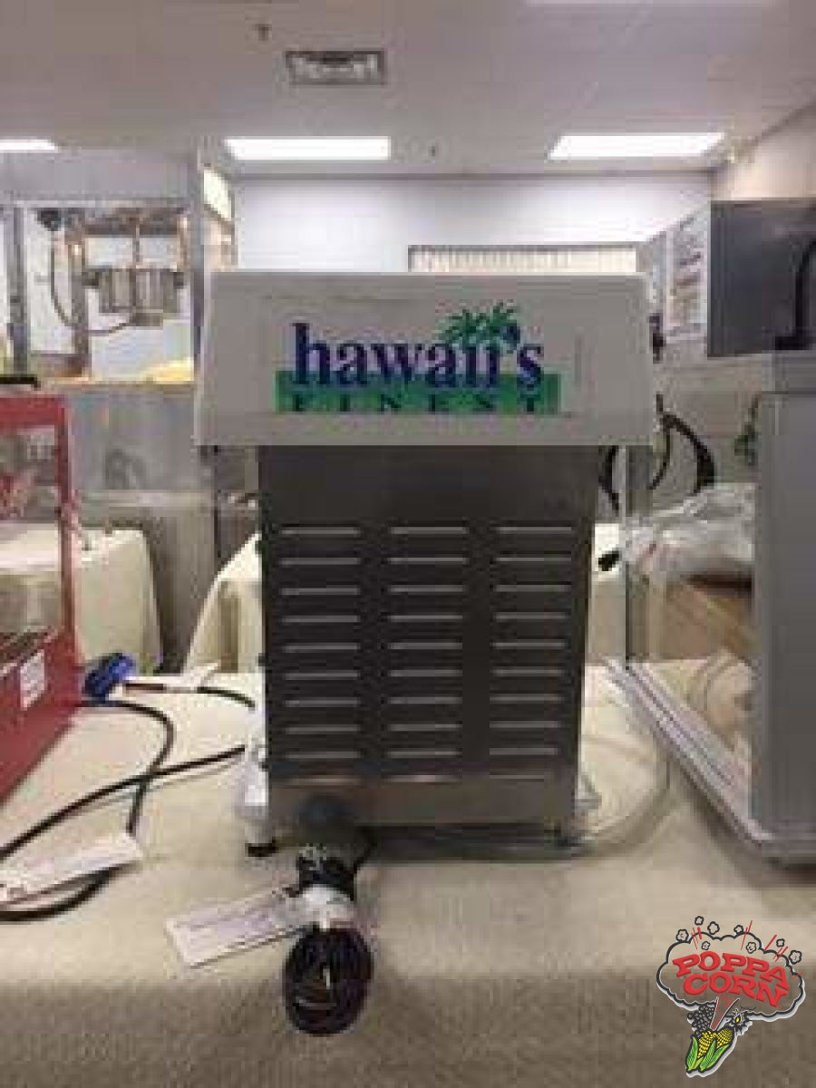 GM1027U DEMO HAWAII'S FINEST SHAVED ICE MACHINE Poppa Corn Corp