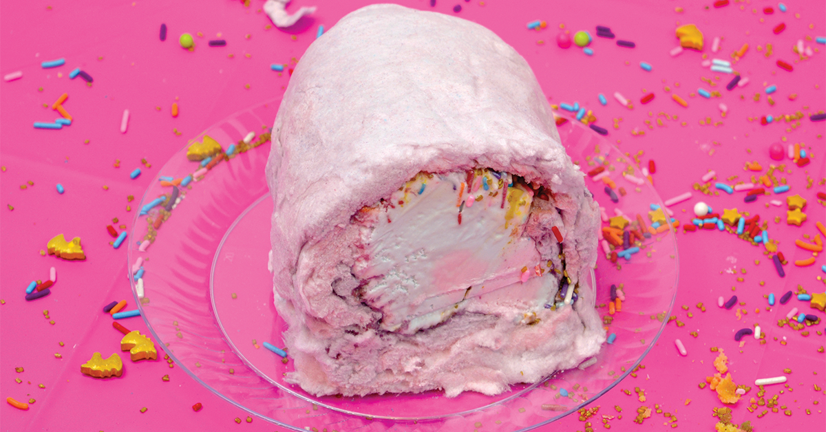 How to make a Cotton Candy Burrito?