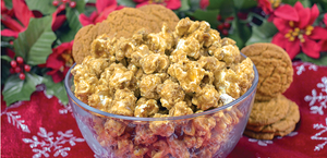 Ginger Snap Caramel Popcorn