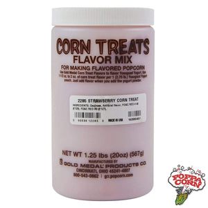 # 10165 - Strawberry Candy Glaze Corn Treat Mix - Pot de 565g - Poppa Corn Corp