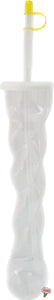 24 OZ TWISTER YARDER CLEAR- 40/case - CUP026 - Poppa Corn Corp