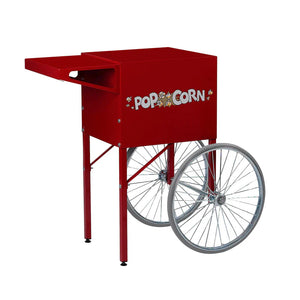 Chariot à pop-corn rouge pour Popper de 6 oz et 8 oz - DÉMO GM2669CRU - Poppa Corn Corp