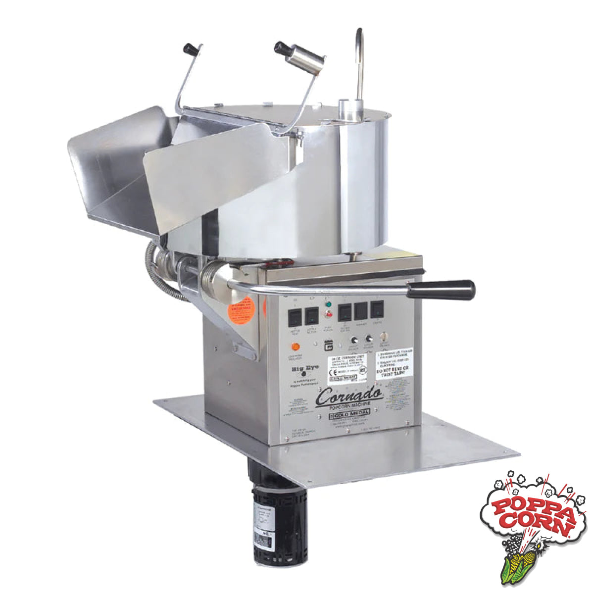 48-oz. Compact Cornado (LH Dump) Popcorn Machine - GM2258ELC - Poppa Corn Corp