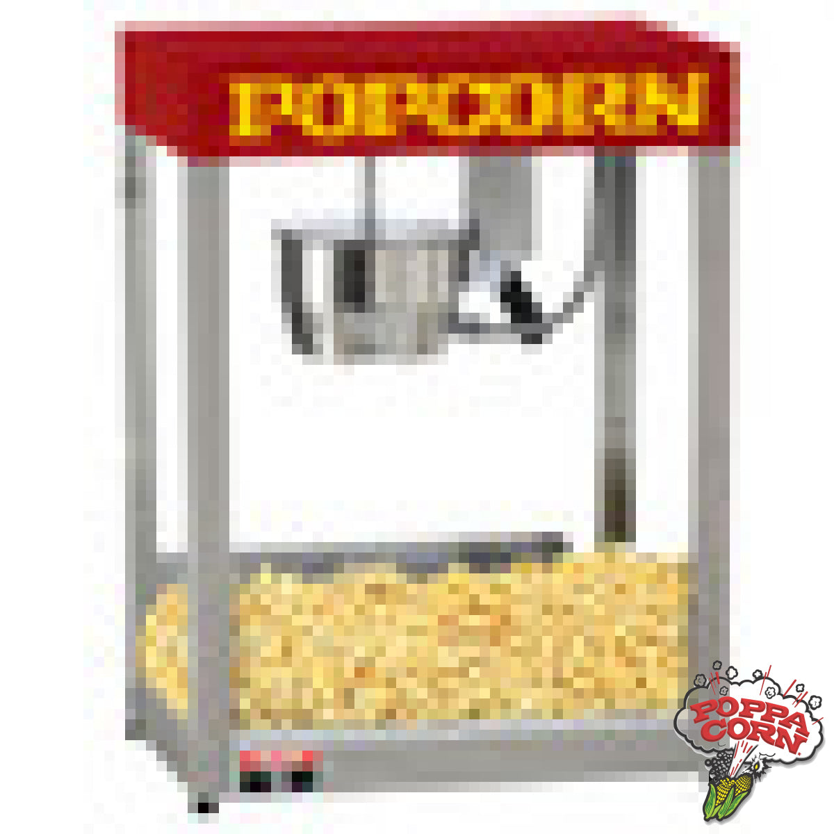6 oz./8 oz. Goldrush with One-Pop (fire safety auto shut off) - - Poppa Corn Corp