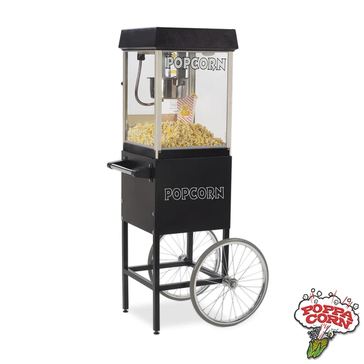 Black Fun Pop 4-oz. Popcorn Machine - GM2404MD - Poppa Corn Corp