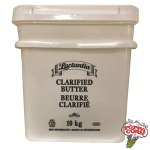 BUT001 - Garniture de beurre clarifié pur Lactantia - Seau de 10 kg - Poppa Corn Corp