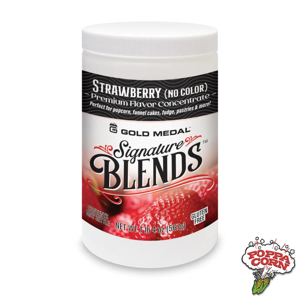 Candy Glaze Signature Blends - STRAWBERRY FLAVOUR ONLY NO COLOUR 10182 - Poppa Corn Corp