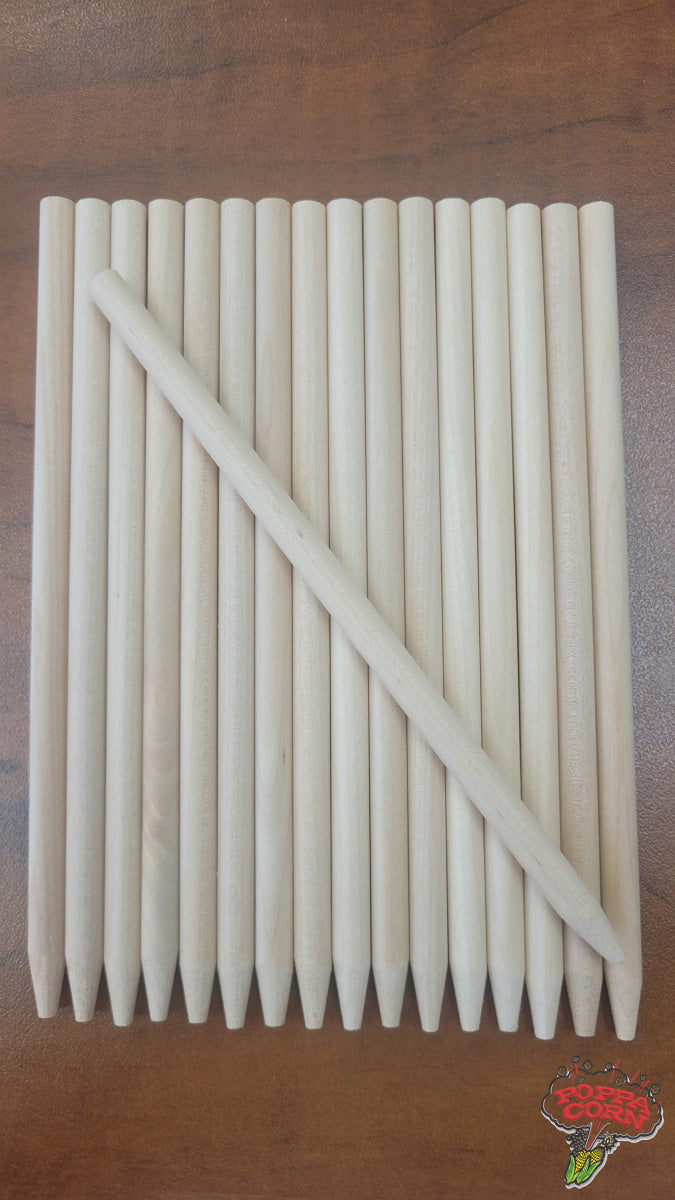 CAS005 - *NEW & IMPROVED* Caramel/Candy Apple Sticks - 1000/Box - Poppa Corn Corp