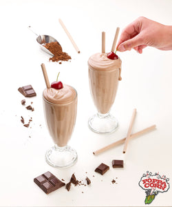 Chocolate Edible Straws - 200/Case Item Code: Sor001