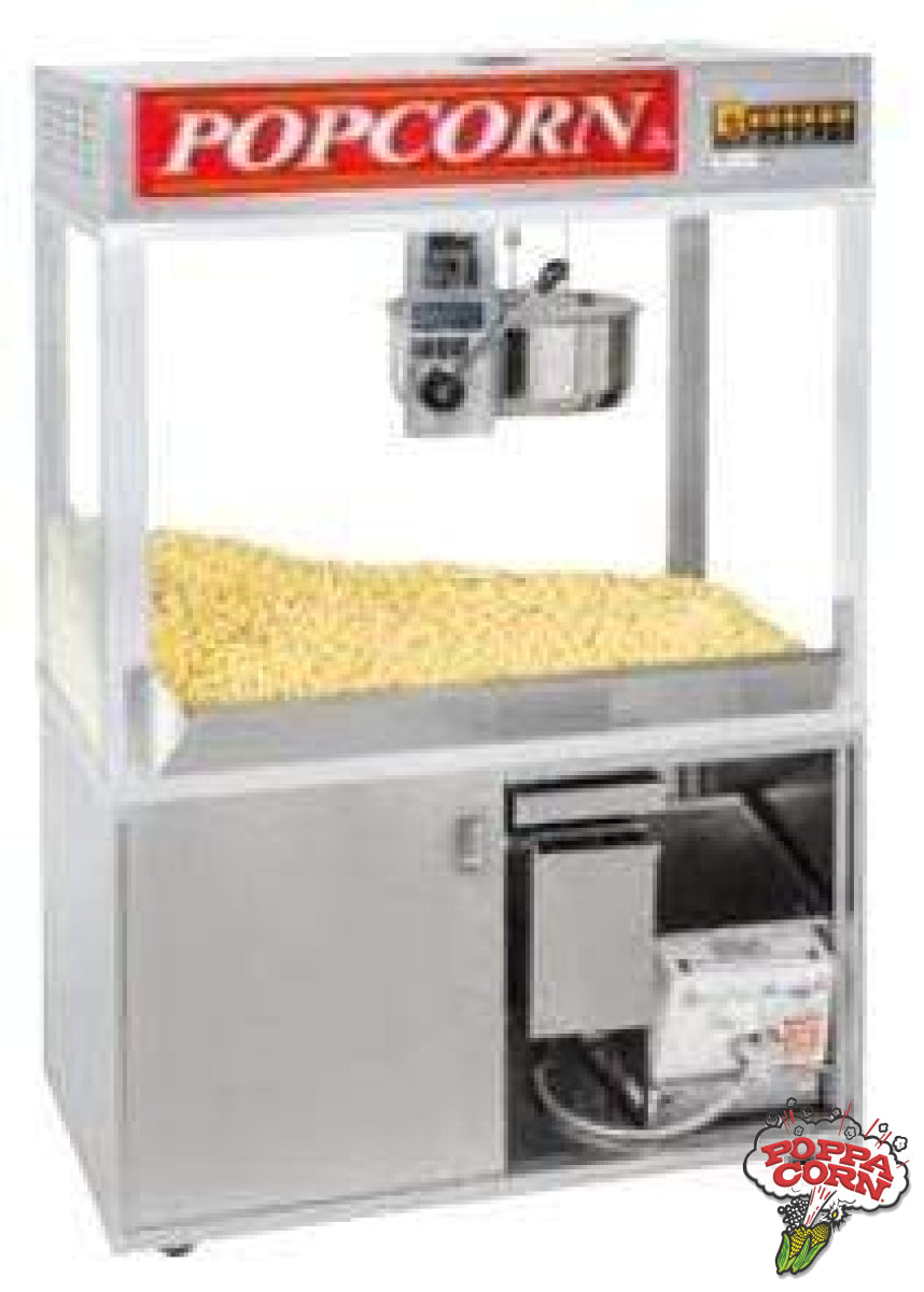 CM504 - Mach 5 Floor Model Concession Popper - 4ft - Poppa Corn Corp