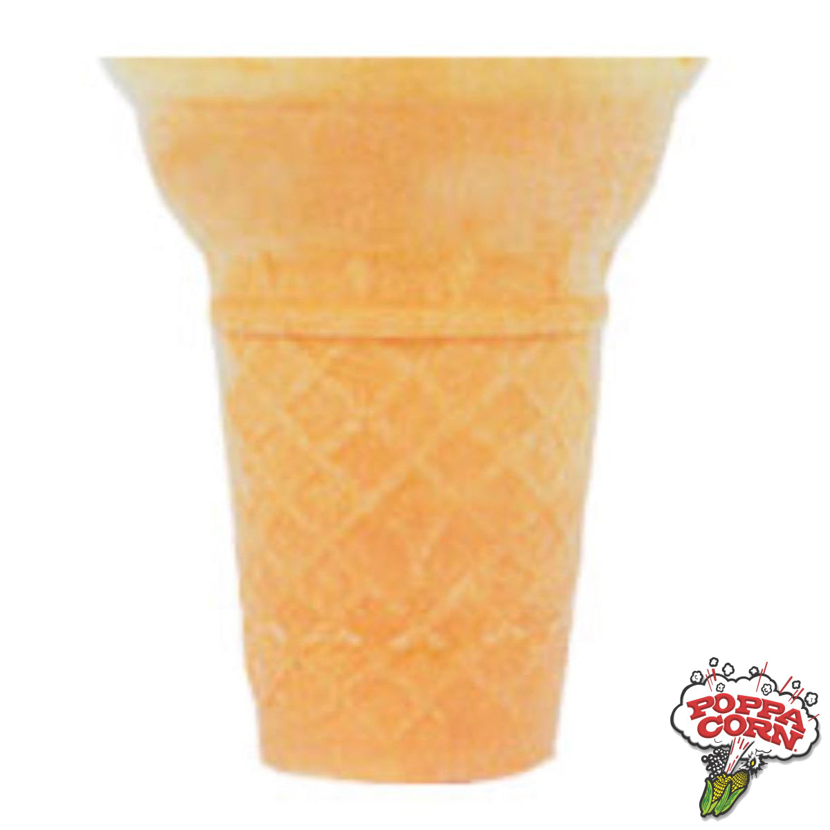 CON035 - Novelty Ice Cream Dispenser Cone #35 - 1000/Case - Poppa Corn Corp