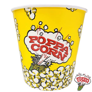 CUP170 - Rolled Rim Popcorn Cups - XX Large 170 oz - 150/Case - Poppa Corn Corp