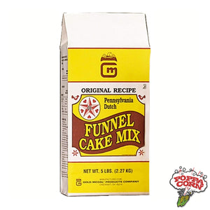 GM5100 - Deluxe Pennsylvania Dutch Funnel Cake Mix - 6 x 5LB /Case - Poppa Corn Corp