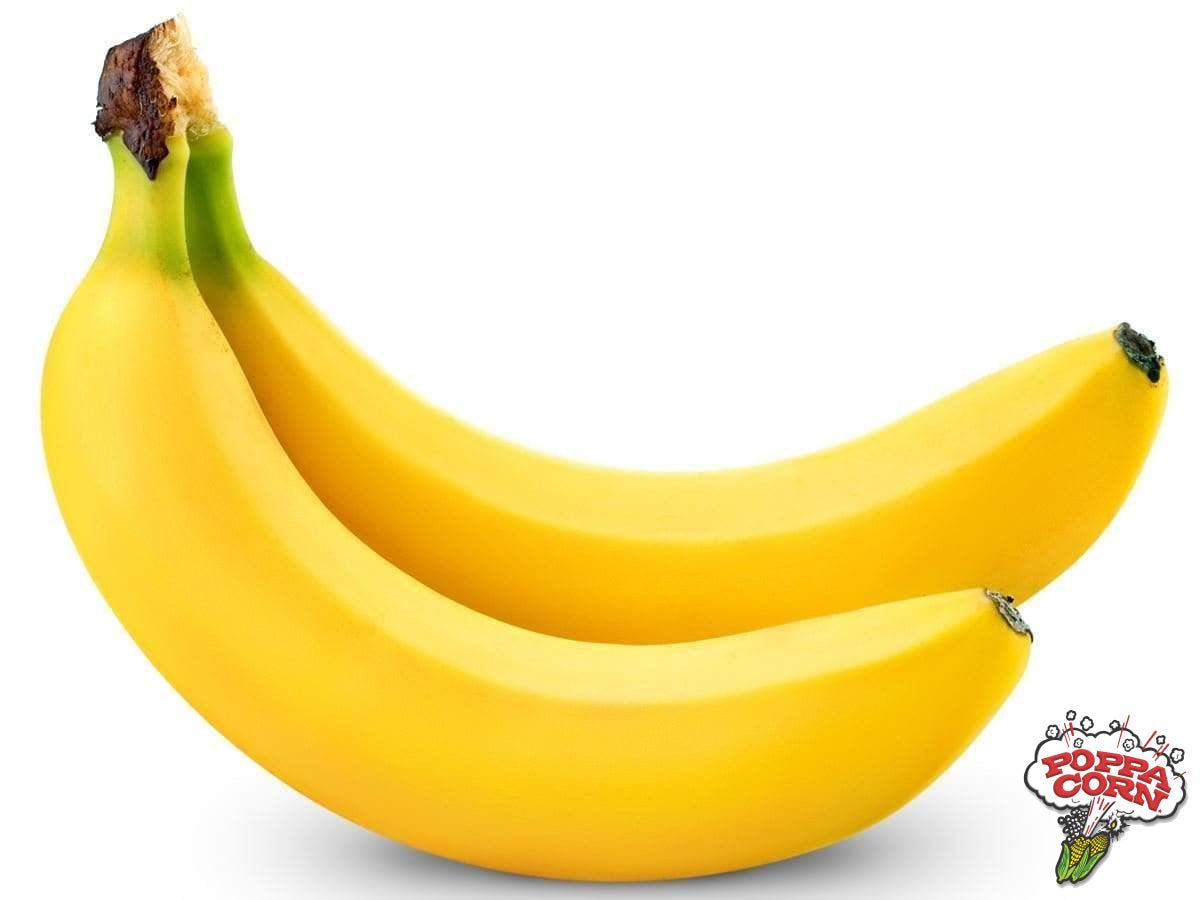 FLO012 - Bulk Banana (Medium Grade) - Floss Sugar - 33LB Box - Poppa Corn Corp