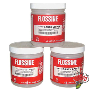 FLS011 - Flossine® - Fraise - Pot 1LB - Poppa Corn Corp