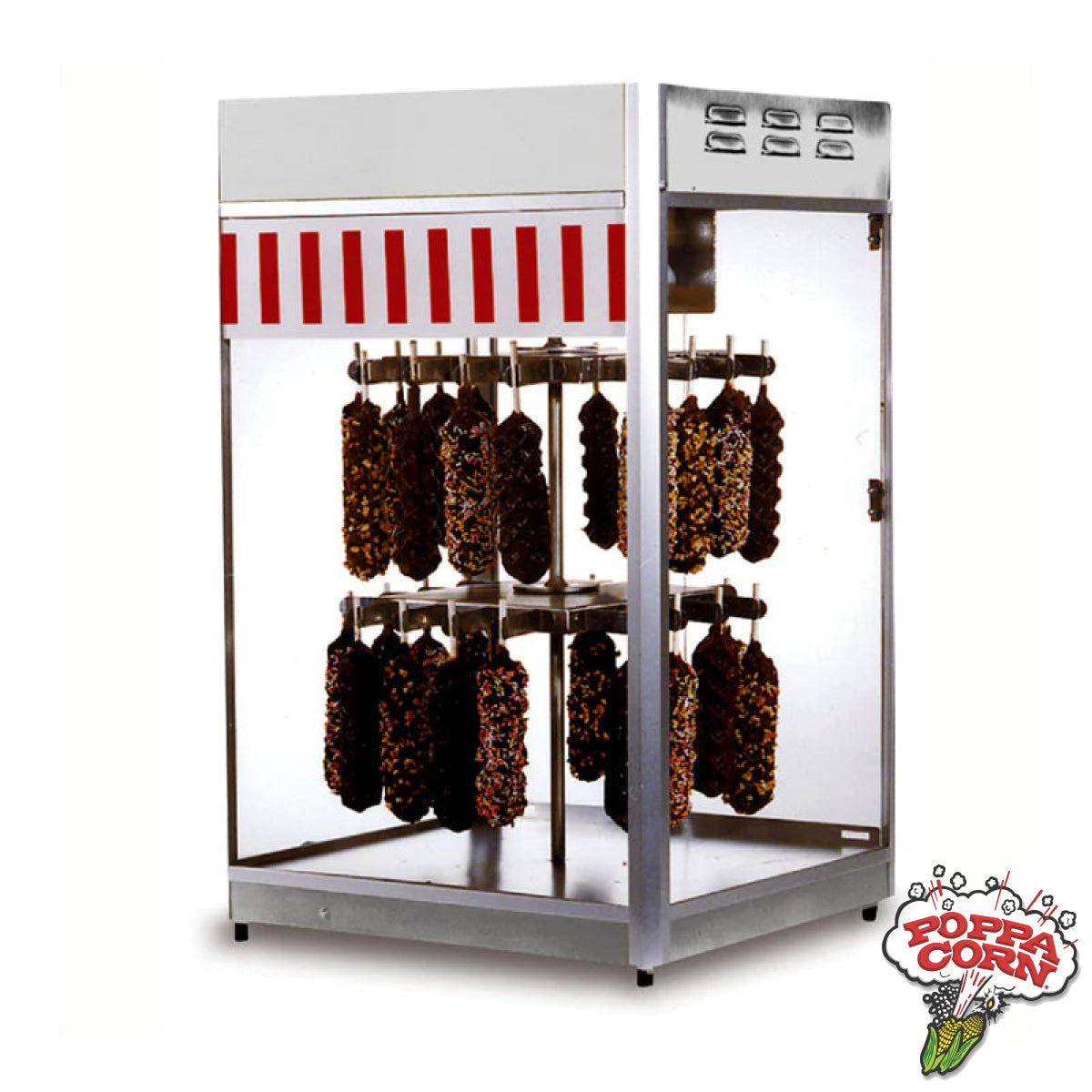 Fudge Puppy Display Case - GM5535 - Poppa Corn Corp