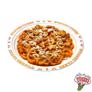 Funnel Cake Platter (1000 plates per case) - Poppa Corn Corp