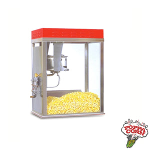 G-Whiz Gay des années 90 12 oz. Machine à pop-corn à gaz - GM5908GGT - Poppa Corn Corp