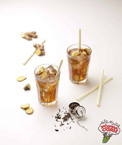 Ginger Edible Straws - 200/Case Item Code: Sor010