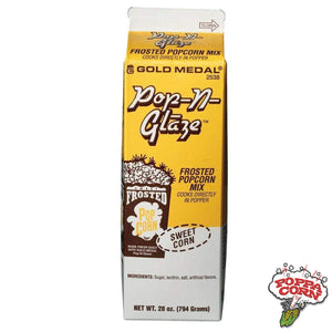 GLA001 - Mélange de maïs soufflé givré neutre Pop-N-Glaze - Poppa Corn Corp