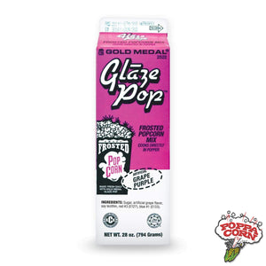 GLA005 - Glaze Pop® - Grape - 794g Carton - Poppa Corn Corp
