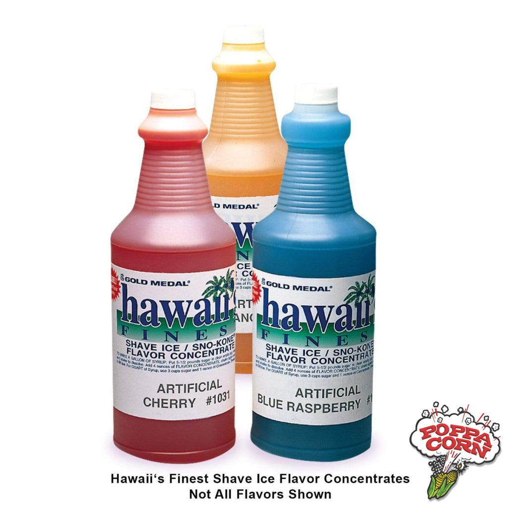 GM1036 - Pineapple - Hawaii’s Finest® Flavor Concentrates - 1L Bottle - Poppa Corn Corp