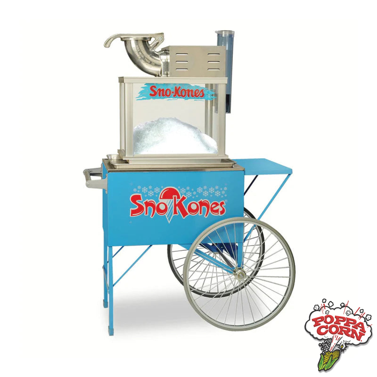 GM2015SKB BLUE SNO CONE CART - Poppa Corn Corp