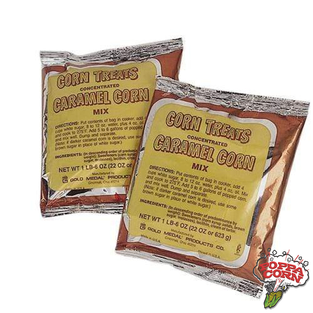 GM2094BL - BULK Corn Treat Concentrate Mix - Caramel - 40LB - Poppa Corn Corp