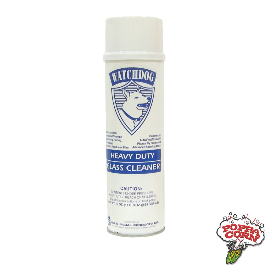 GM2588CN - Watchdog Heavy-Duty Glass Cleaner - 19oz Can - Poppa Corn Corp