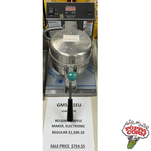 GM5021EU - DEMO BELGIAN WAFFLE MAKER, ELECTRONIC - Poppa Corn Corp