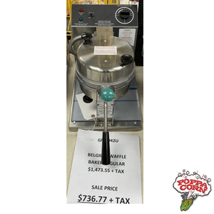 GM5042U - DEMO BELGIAN WAFFLE BAKER, REGULAR - Poppa Corn Corp