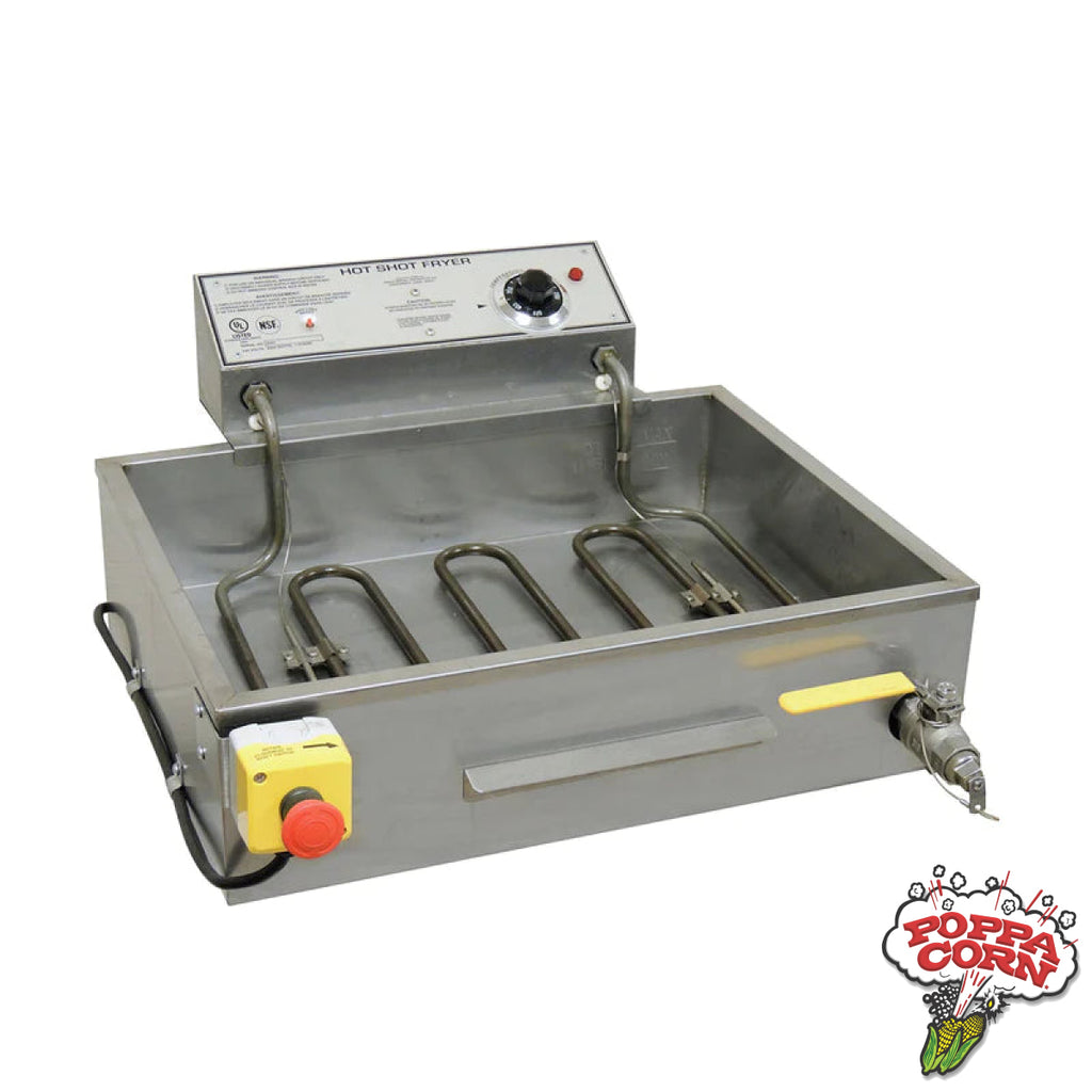 Hot Shot Hi-Watt Shallow Fryer - GM8066 - Poppa Corn Corp