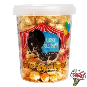 Lucky Elephant Butter Caramel Corn 135G - 1 Unit - Fresh & Tasty! - Poppa Corn Corp
