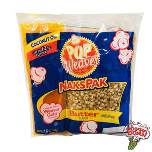 NAK012 -Naks Pak - 12oz/ 14oz Kettle Portion Size - 24/Case - TAX FREE - Poppa Corn Corp