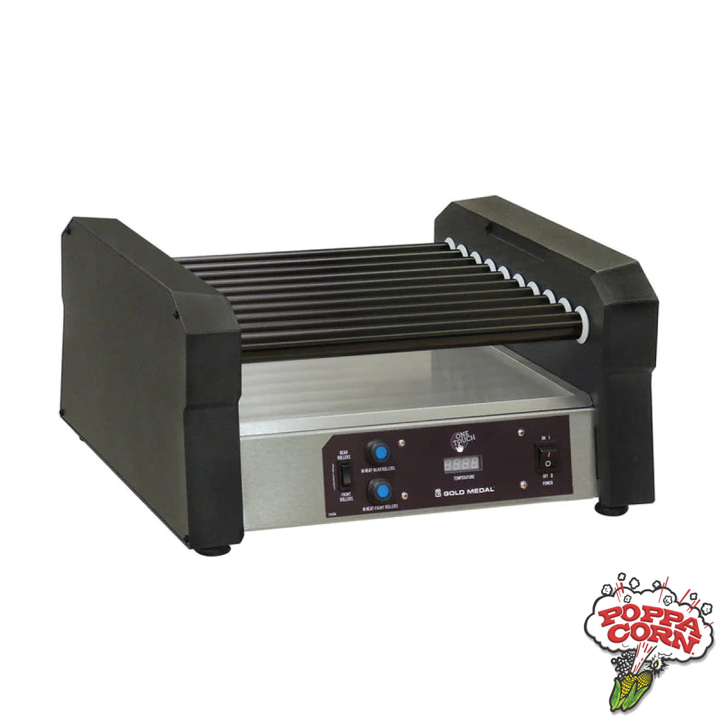 One Touch Hot Diggity Pro C Roller Grill - Non-Stick Rollers - GM8550-00-011 - Poppa Corn Corp