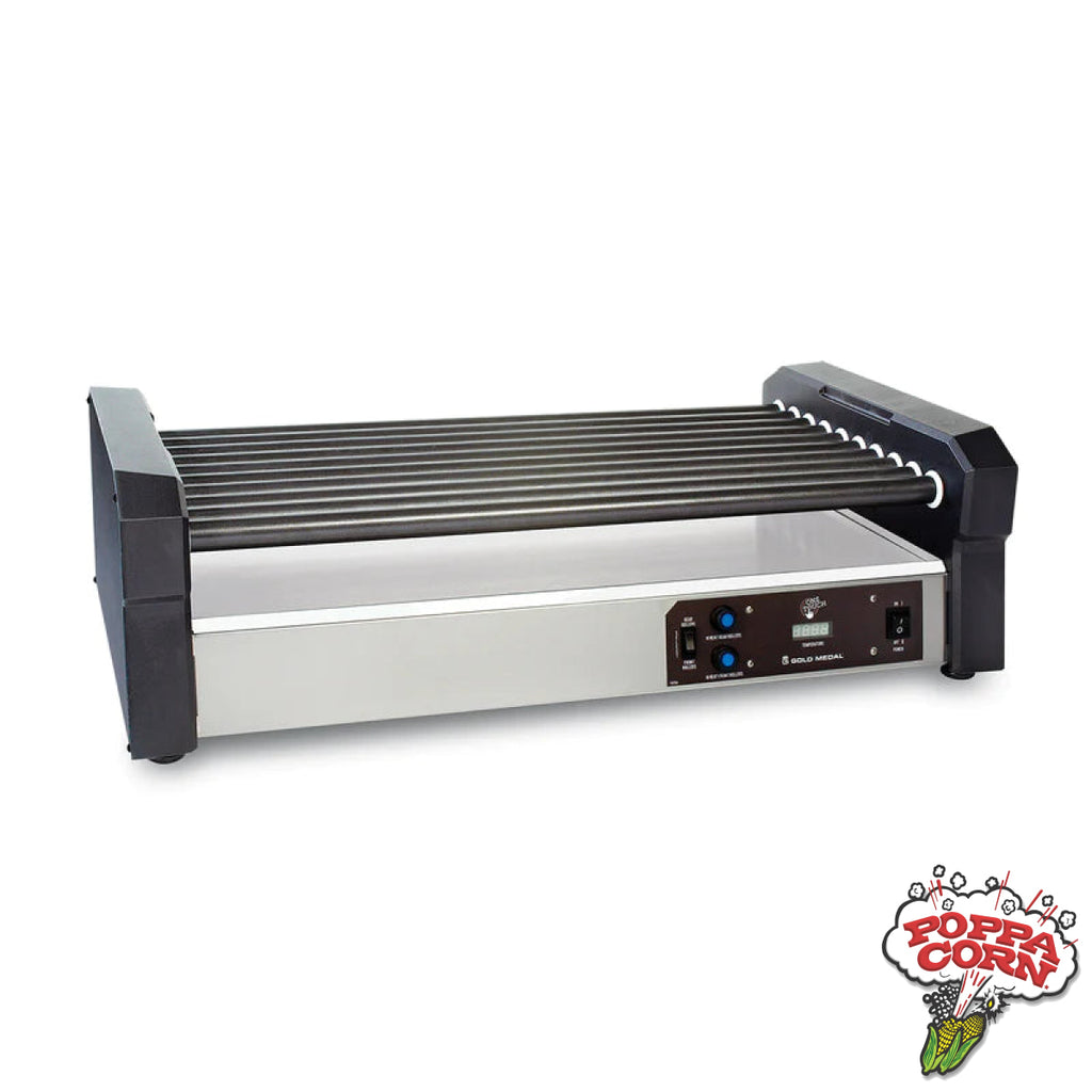 One Touch Hot Diggity Pro X Roller Grill - Non-Stick Rollers - GM8552-00-011 - Poppa Corn Corp