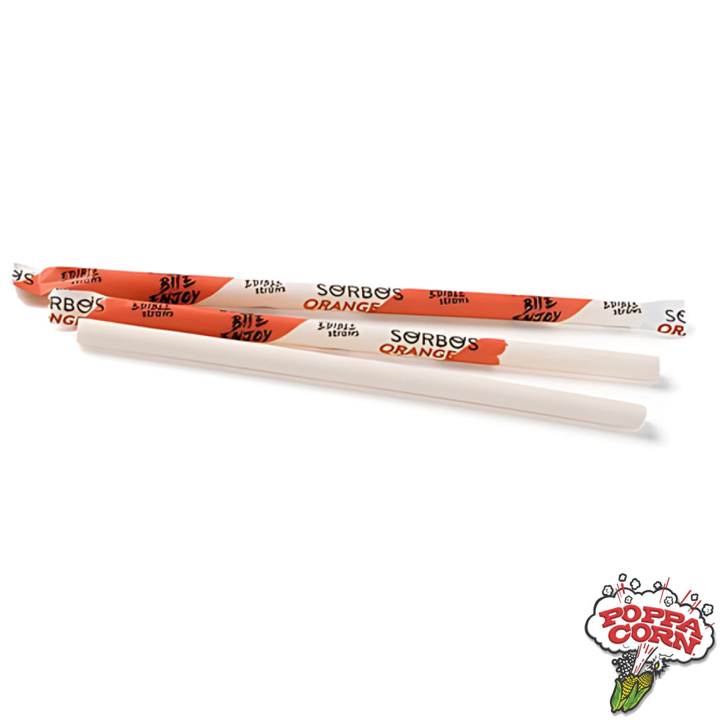 Orange Edible Straws - 200/Case Item Code: Sor011