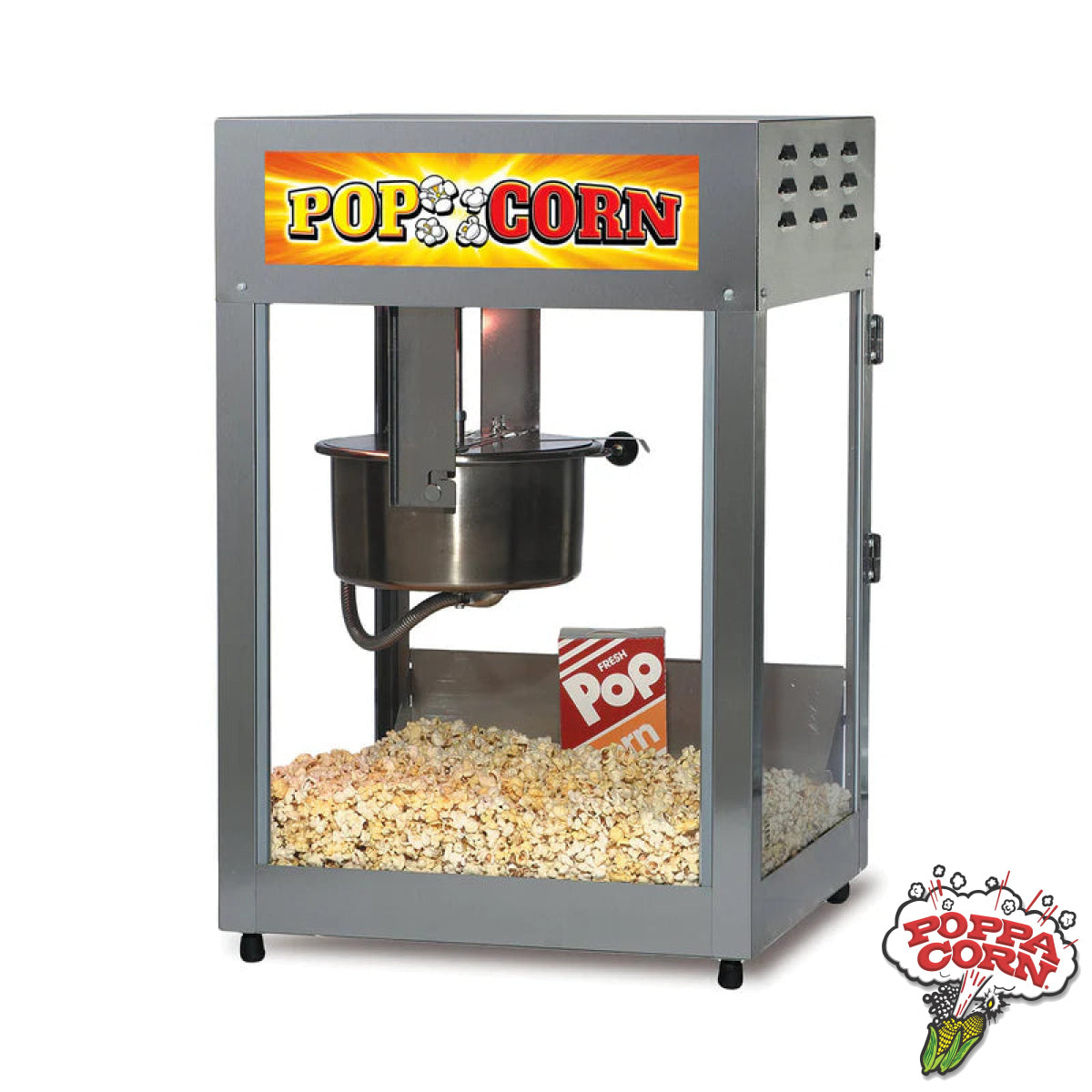 PopMaxx w/PowerOff® Popcorn Machine - GM2552-00-001 - Poppa Corn Corp