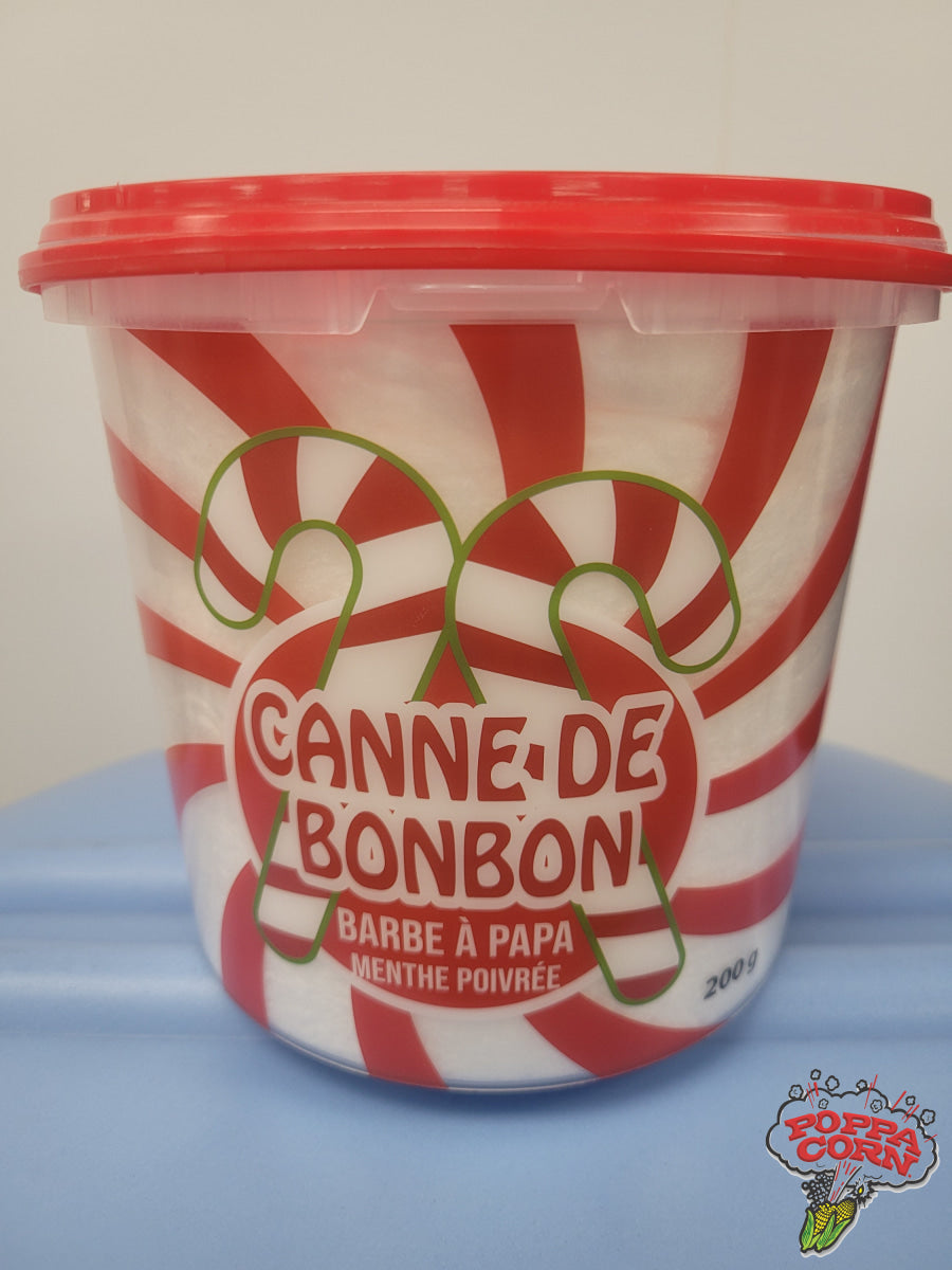 Poppa Corn’s Cotton Candy Tubs - Pre-Packaged Candy Floss Tubs - 200g x 24 - S200CN Cotton Candy