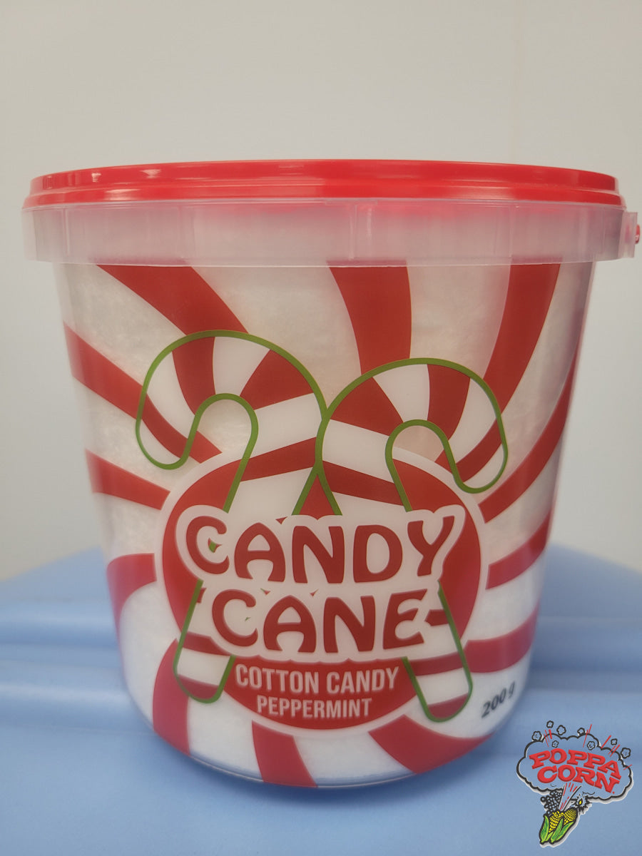 Poppa Corn’s Cotton Candy Tubs - Pre-Packaged Candy Floss Tubs - 200g x 24 - S200CN Cotton Candy