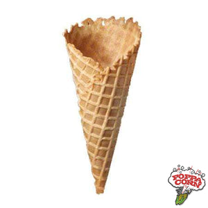 Regular Bodeans® 4394 Waffle Cone - 228/Case -CON4394 - Poppa Corn Corp