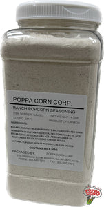 SAV003 - Seasoning - Ranch Flavour - 4lb - Now in a Shaker! - Poppa Corn Corp