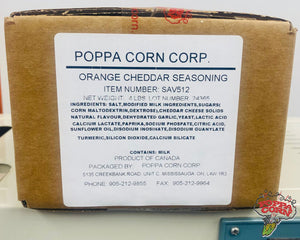 Sav512 - Orange Cheddar Cheese Popcorn Seasoning 4Lb