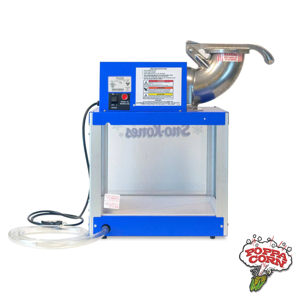 Shav-A-Doo with Door and Motor Cover - GM1203-00-000 - Poppa Corn Corp