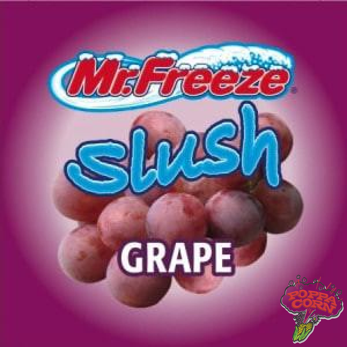 SLU004 - Grape - Mr. Freeze Slush Pouches - Yields 96 Litres! - Poppa Corn Corp