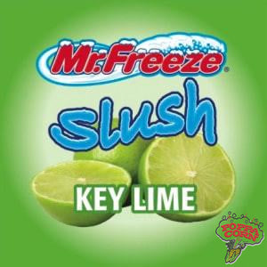 SLU007 - Key Lime - Pochettes Mr. Freeze Slush - Donne 96 litres! - Poppa Corn Corp