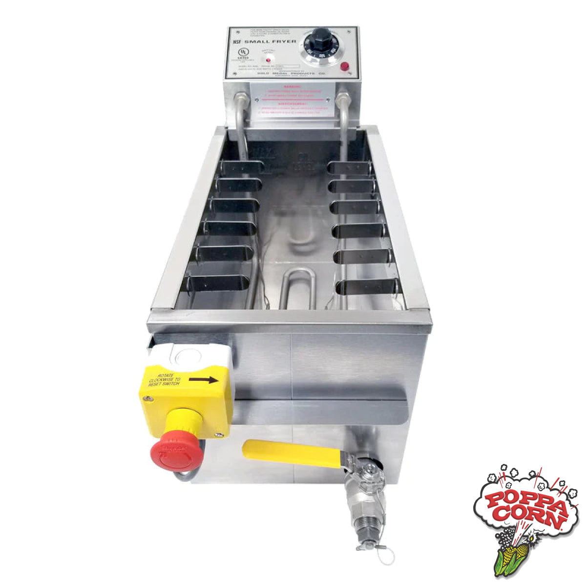 Small Fryer - GM8048D - Poppa Corn Corp