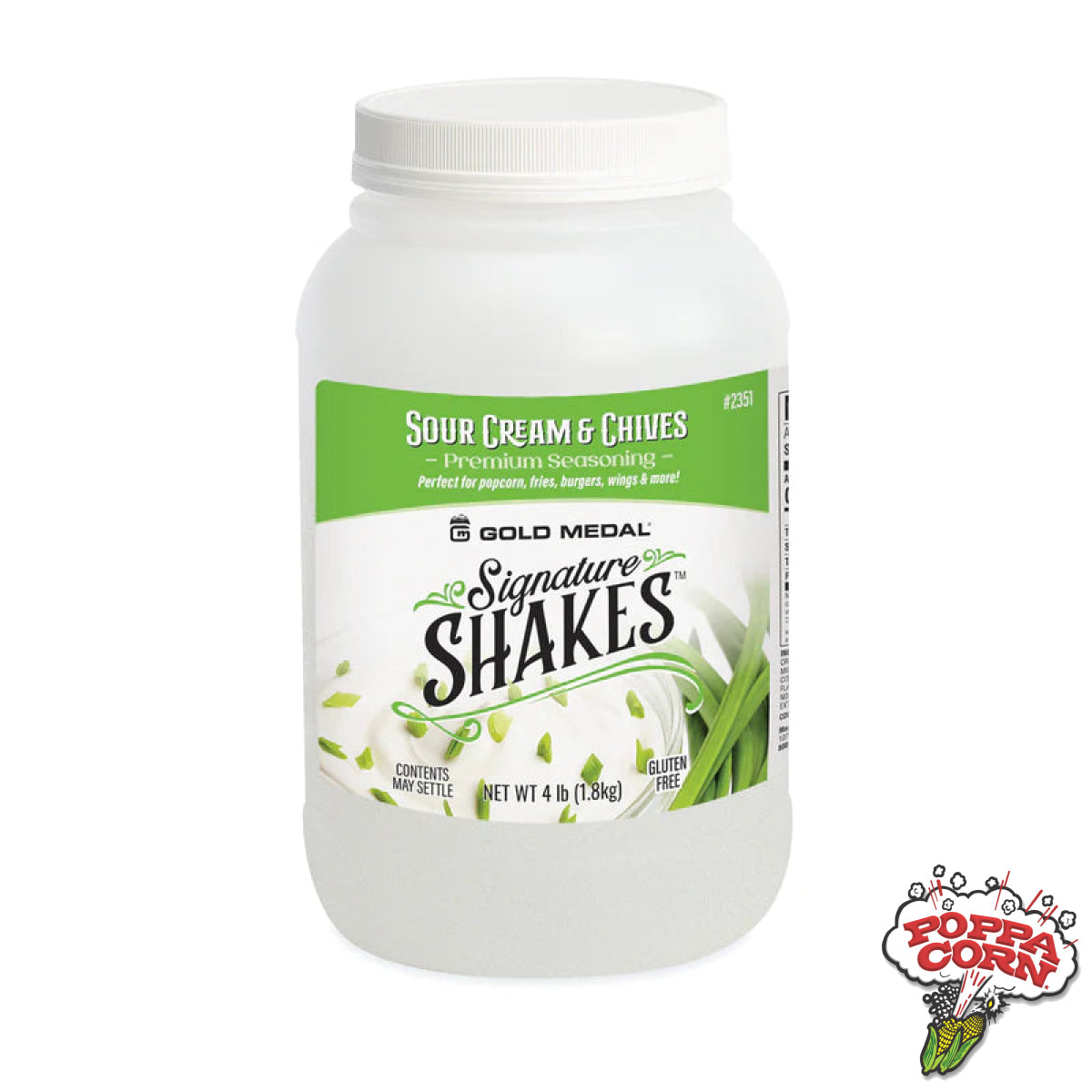 SOUR CREAM AND CHIVES SEASONING - GM2351 - Poppa Corn Corp